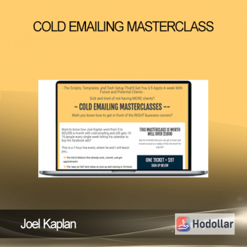 Joel Kaplan – Cold Emailing Masterclass