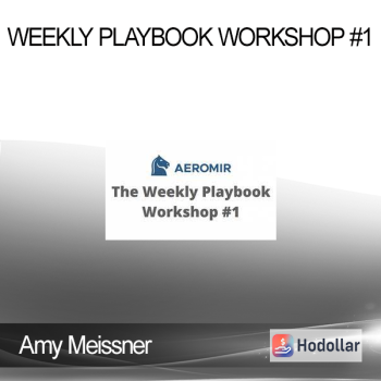 Amy Meissner - Weekly Playbook Workshop #1