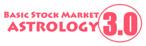 Basic Stock Market Astrology 3.0
