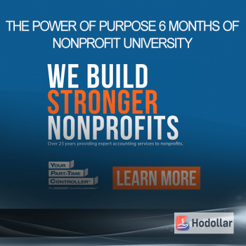 The Power Of Purpose – 6 Months of Nonprofit University