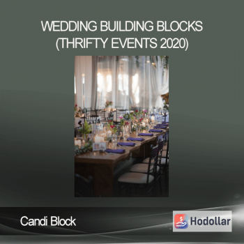 Candi Block - Wedding Building Blocks (Thrifty Events 2020)