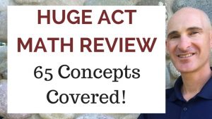 Mario DiBartolomeo - Huge ACT Math Review