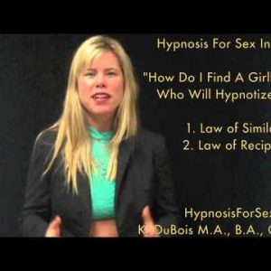 Kali Dubois Hypnosis GB - Conversational VAK Patterning