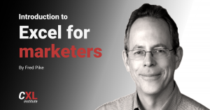 Fred Pike - Excel for marketers