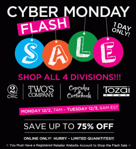 Cyber Monday Flash Sale - Buy One, Get Two!