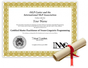 NLP Master Practitioner Certification Course!