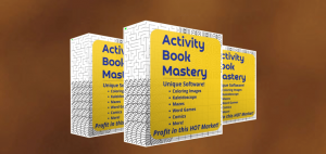  Activity Book Mastery + OTOs – 2nd Low Content Book Tool 