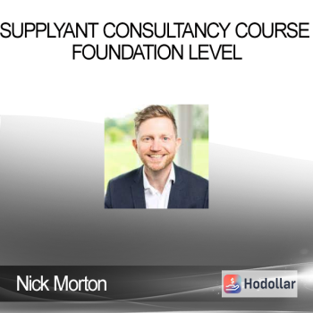 Nick Morton - Supplyant Consultancy Course - Foundation Level