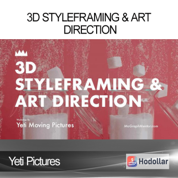 Yeti Pictures - 3d Styleframing & Art Direction