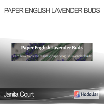 Janita Court - Paper English Lavender Buds
